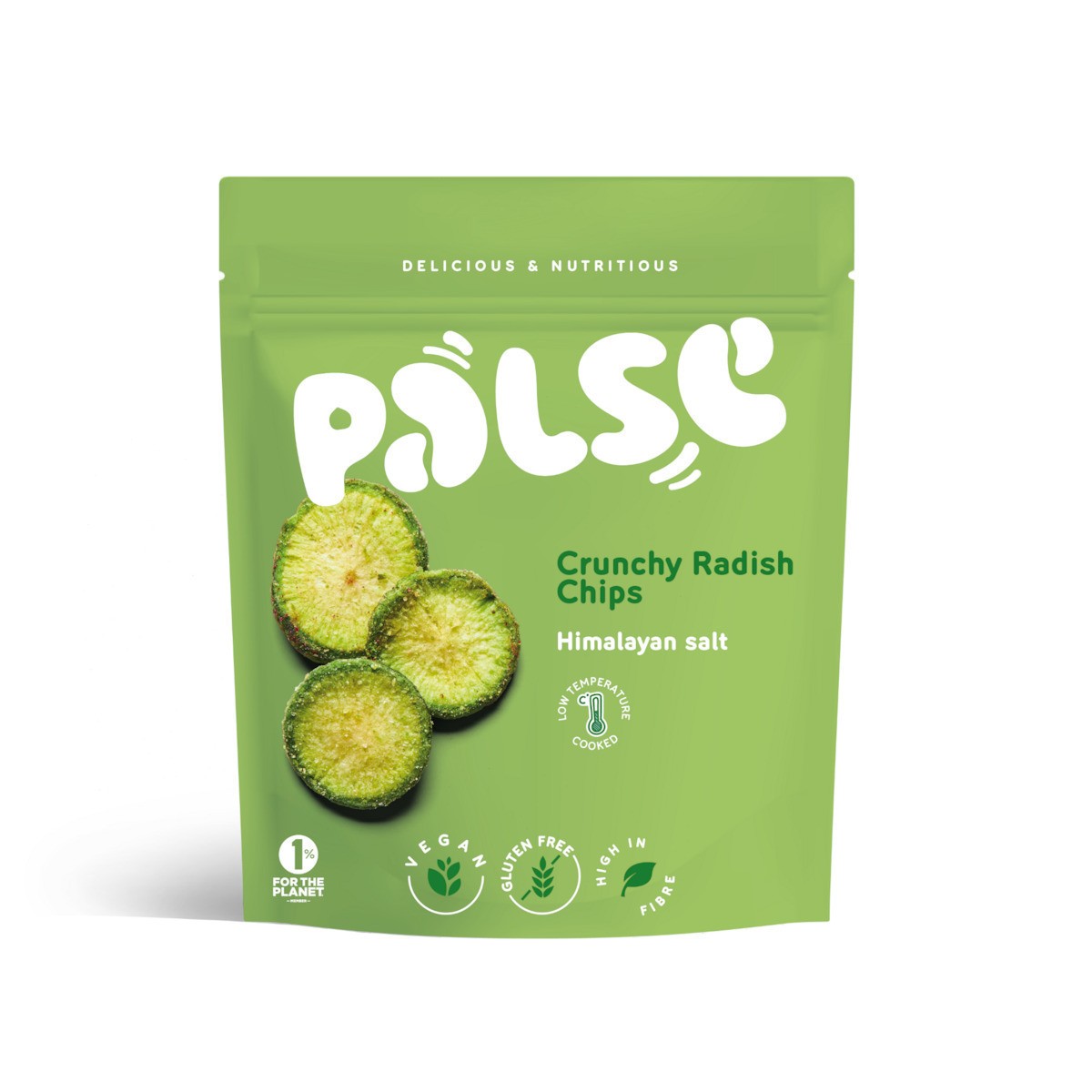 Τραγανά Chips Ραπανάκι Αλάτι Ιμαλαίων Palse 50gr